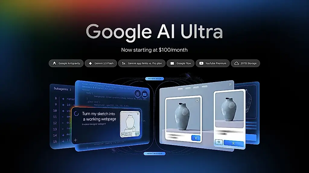 El plan AI Ultra de Google pasa a costar 100 dólares al mes
