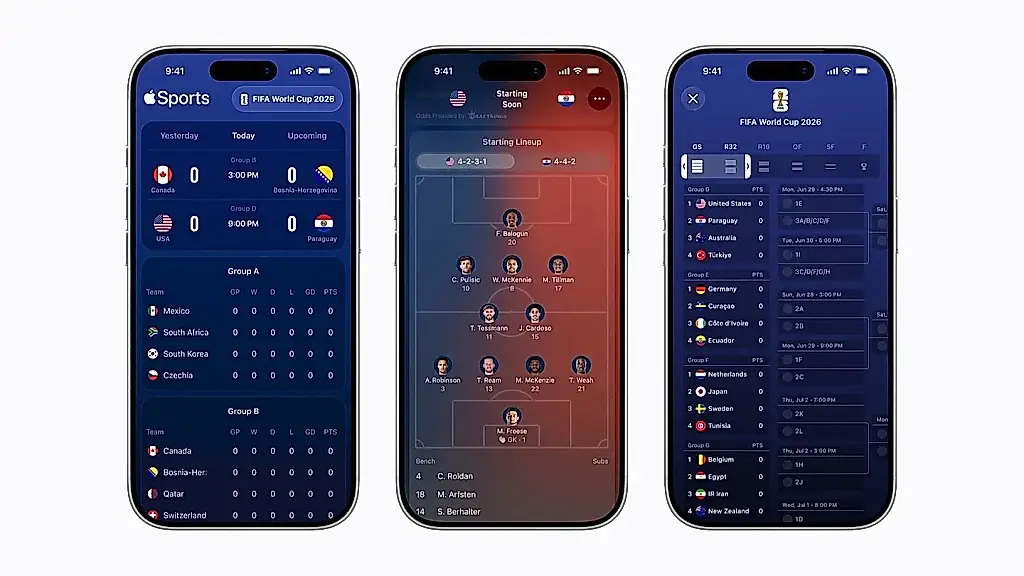 Apple Sports расширяет географию