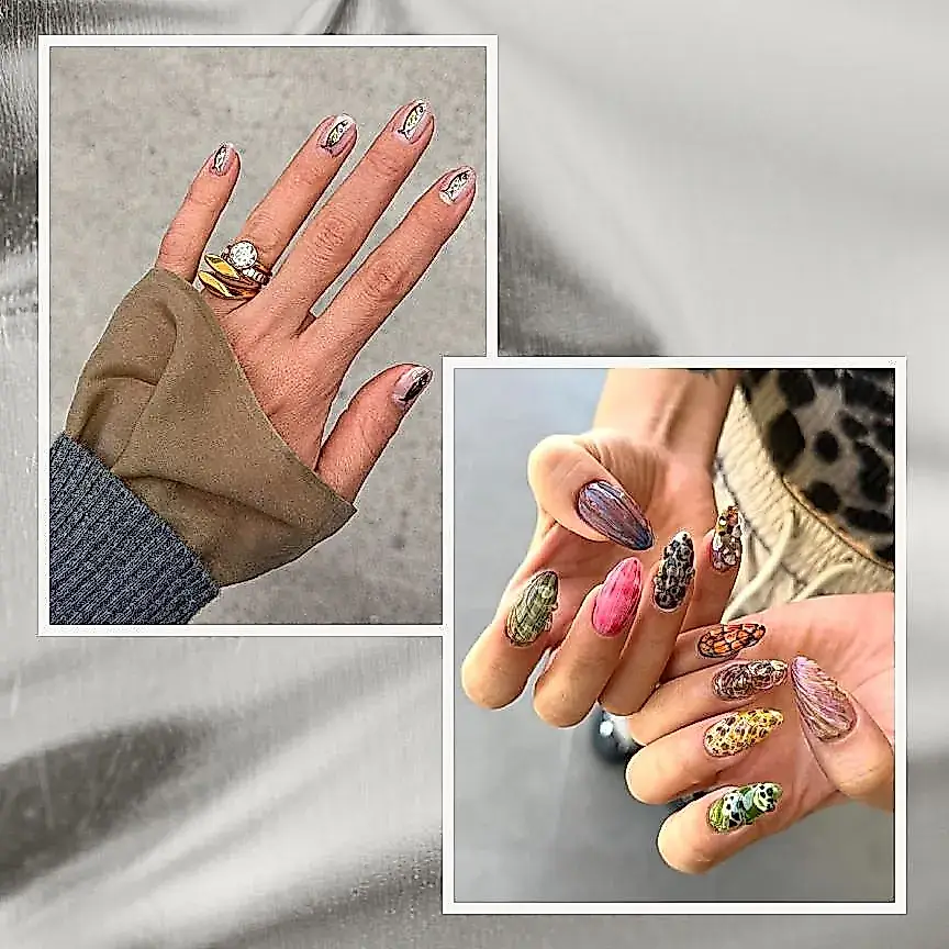10 manicuras veraniegas de lo más llamativas: preparemos las uñas para los pececitos