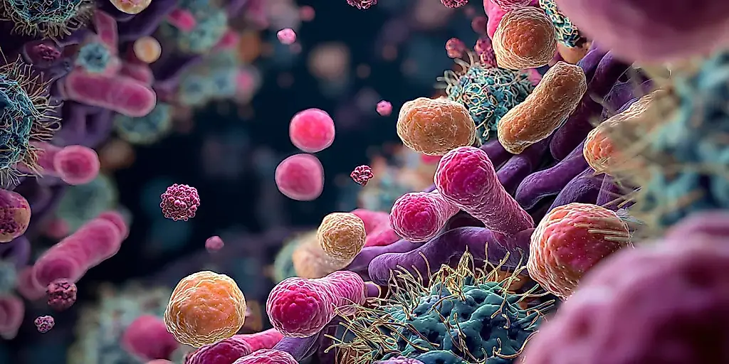 Microbios en el papel de psicópatas