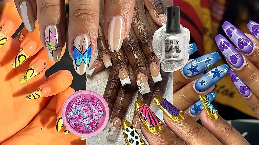 La manicura de 2002 ha vuelto, y la purpurina ya está lista