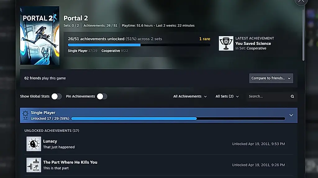 Steam перестал портить идеальные прохождения
