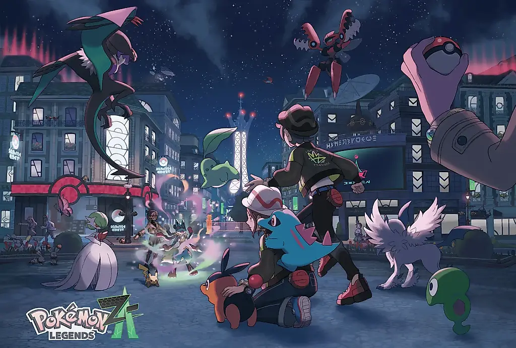 Pokémon Legends: Z-A выходит в октябре