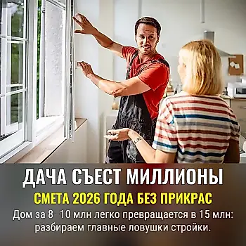 Дача-2026: как стройка съедает миллионы
