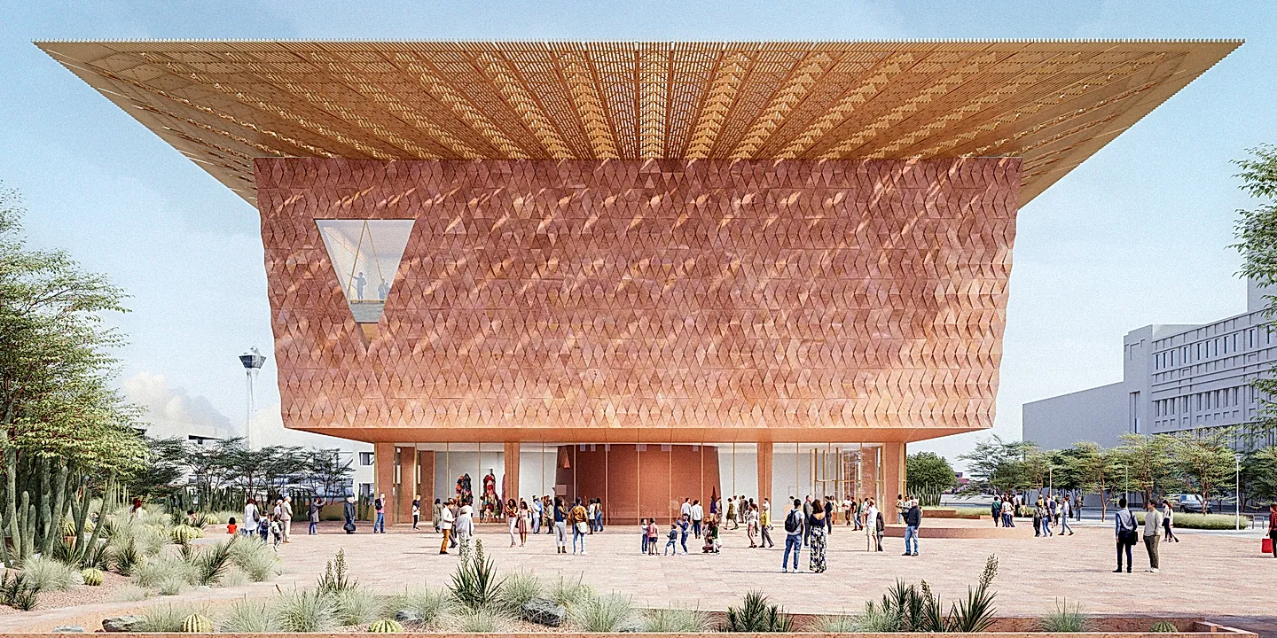 В Лас-Вегасе строят музей искусства по проекту лауреата Притцкера Франсиса Кере