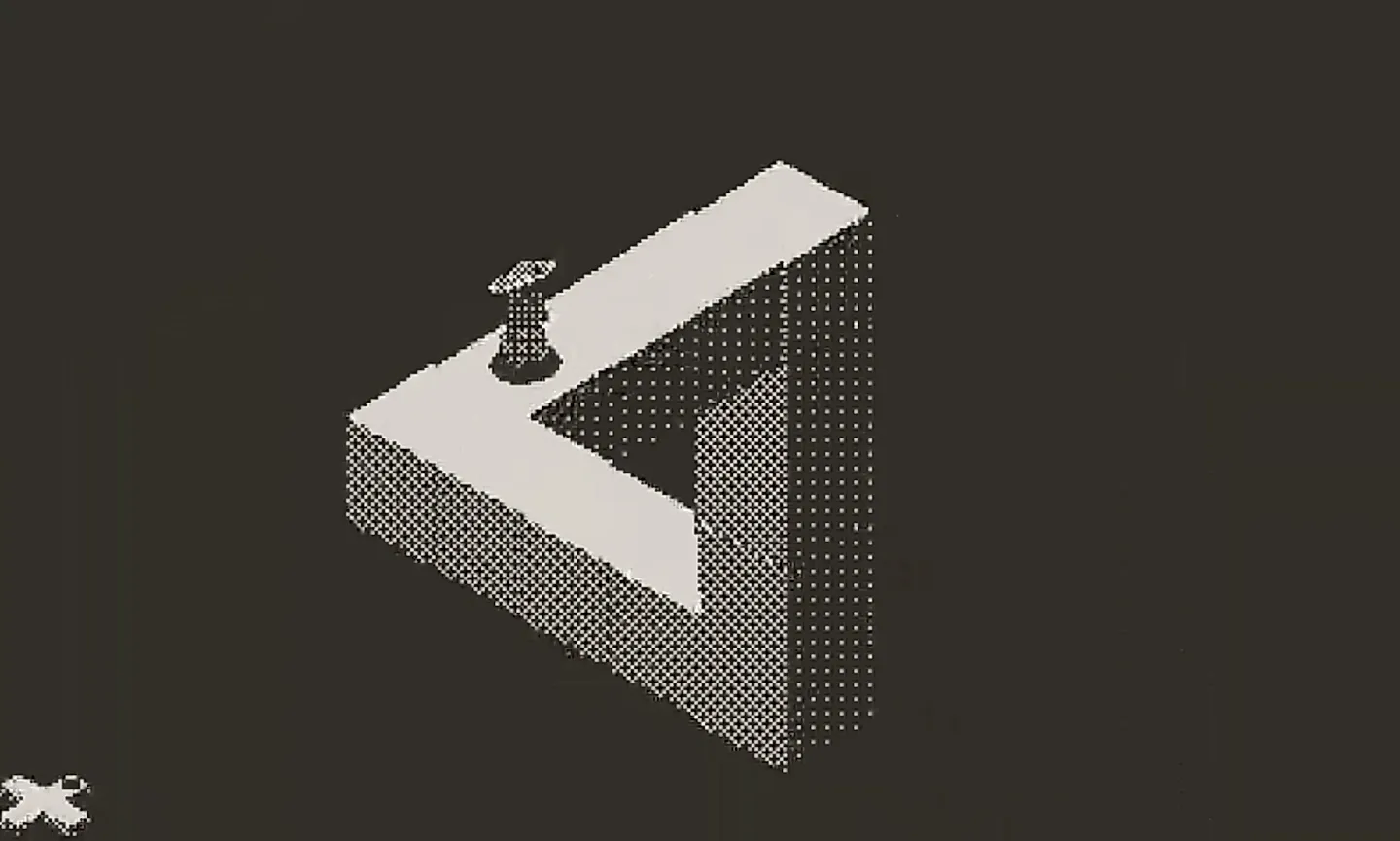 Новая игра Diora для консоли Playdate: миниатюрные миры и излом логики